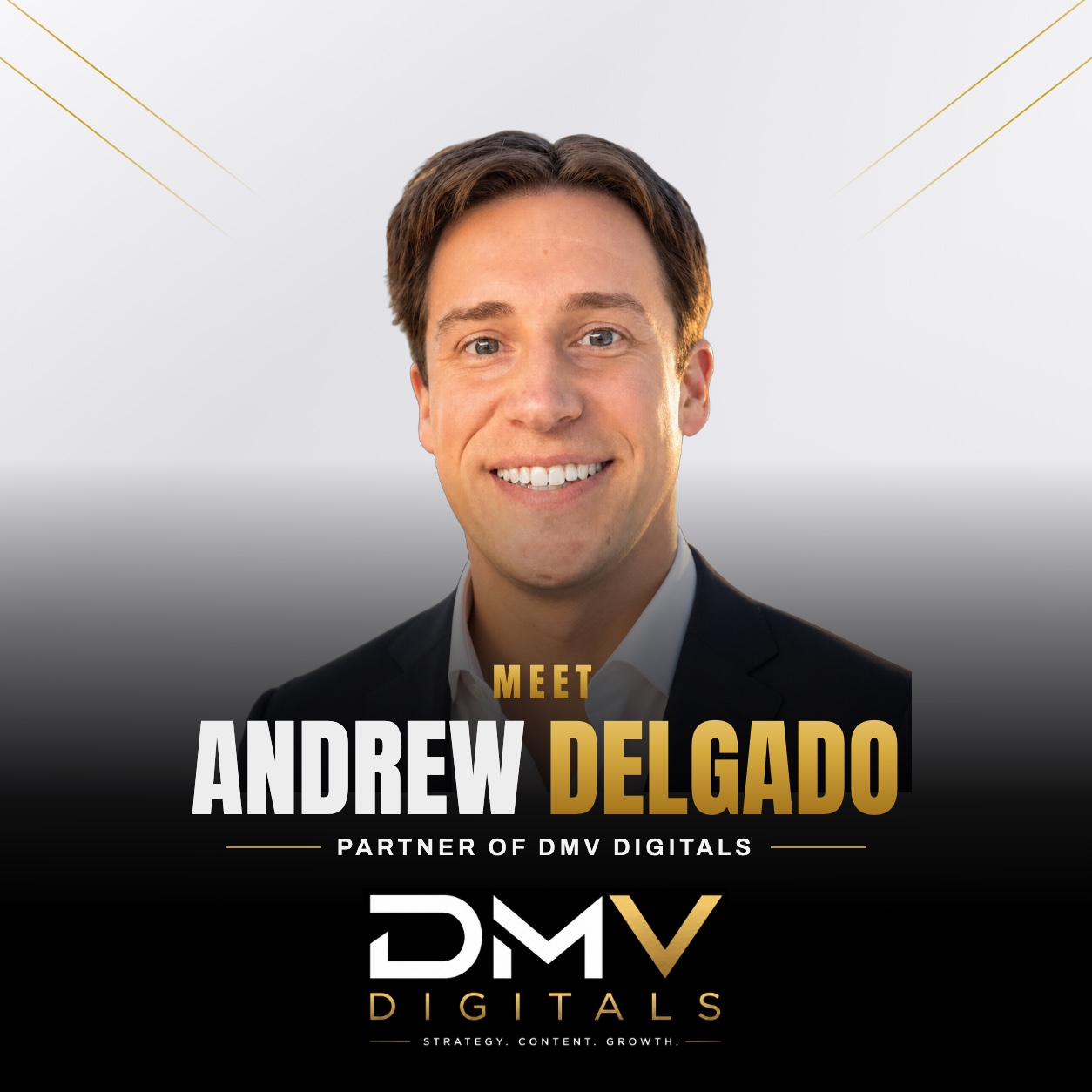 Andrew Delgado, Partner of DMV Digitals